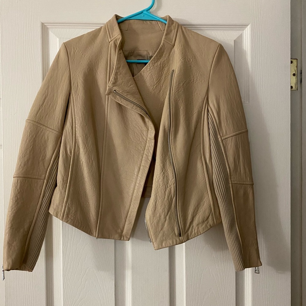 VINCE 100% Lamb leather jacket
